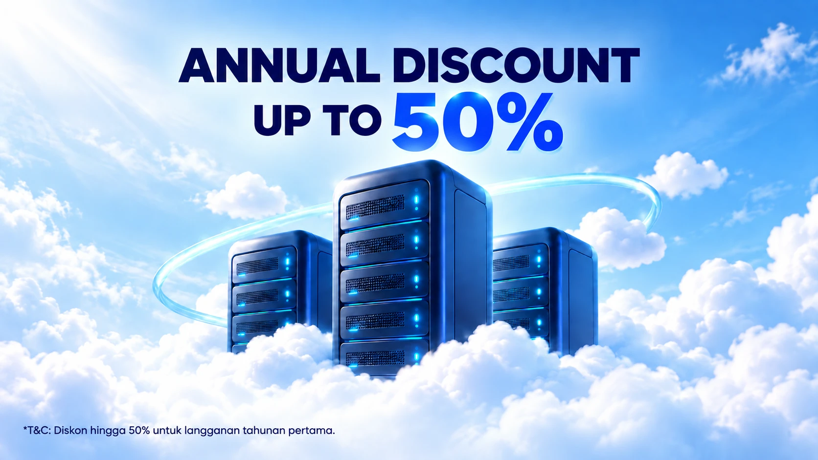Annual Discount up to 50%